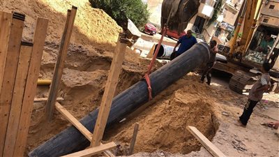 رئيس مياه القناة يتابع موقف إحلال وتجديد محطة رفع الصرف الصحي بالإسماعيلية