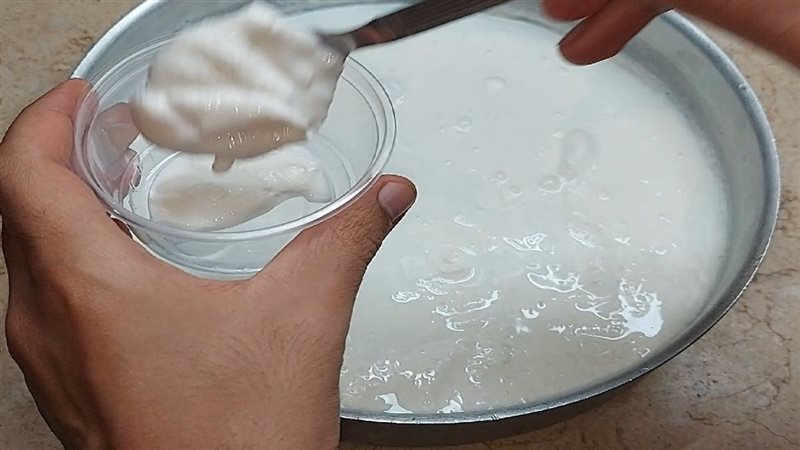 قشدة اللبن 