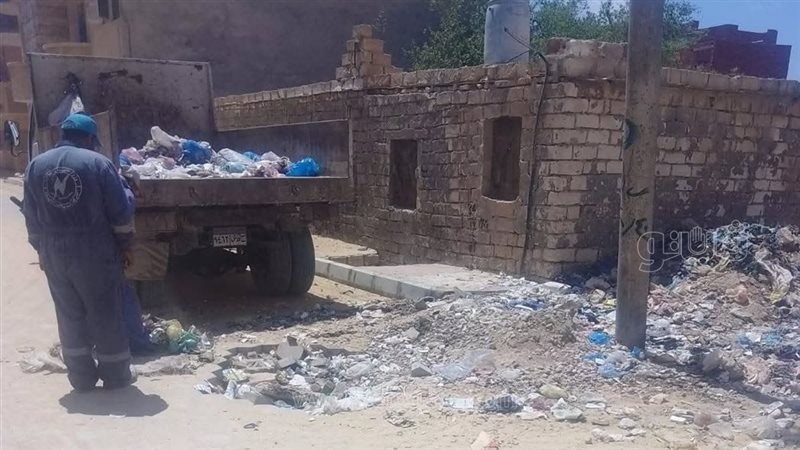رفع القمامة والمخلفات
