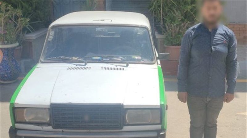 ضبط سائق أجرة بالبحيرة
