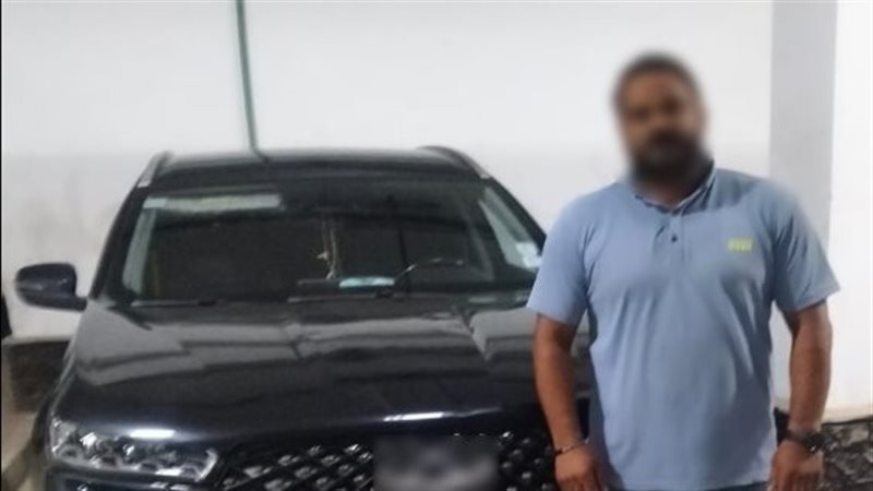ضبط قائد سيارة ملاكي