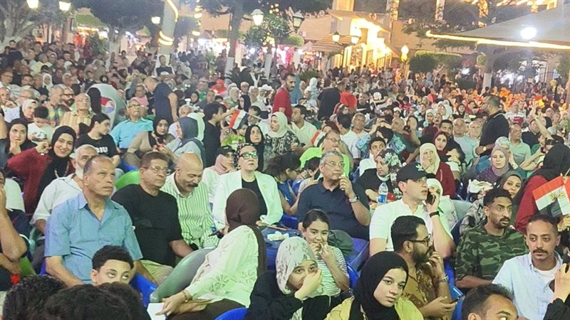 جماهير إستاد المنصورة