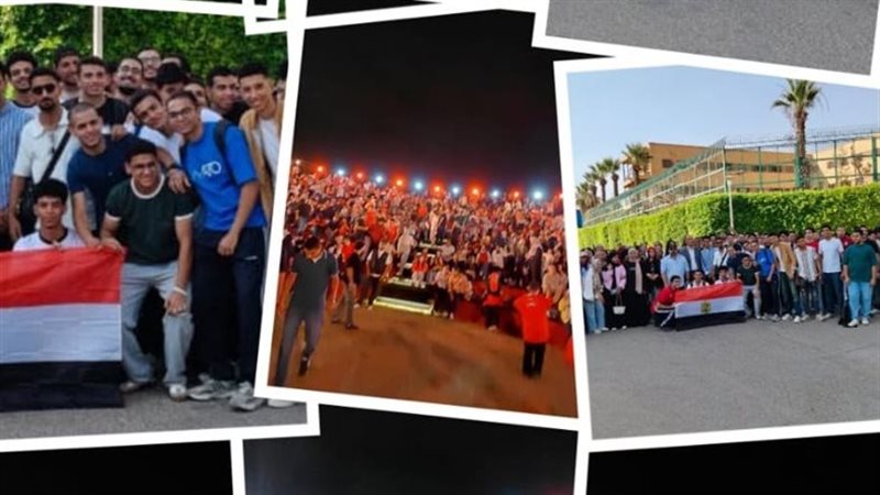 احتفاء طلاب القاهرة