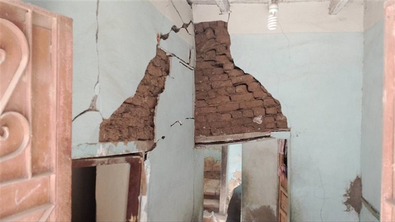 إخلاء عقار متصدع