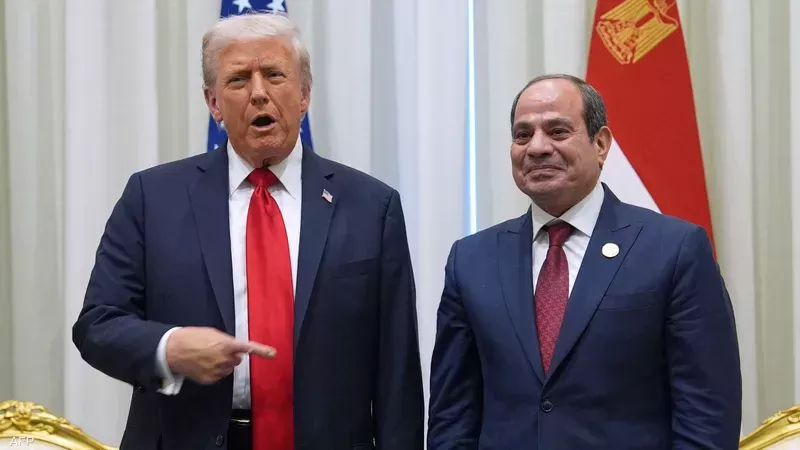 الرئيس السيسي وترامب