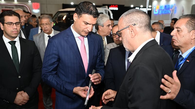 جانب من افتتاح المعرض