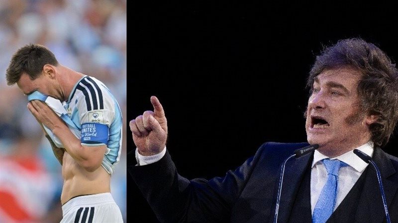 ميسي ورئيس الأرجنتين،فيتو