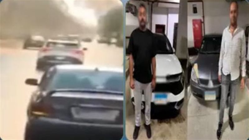 القبض على قائدى سيارتين
