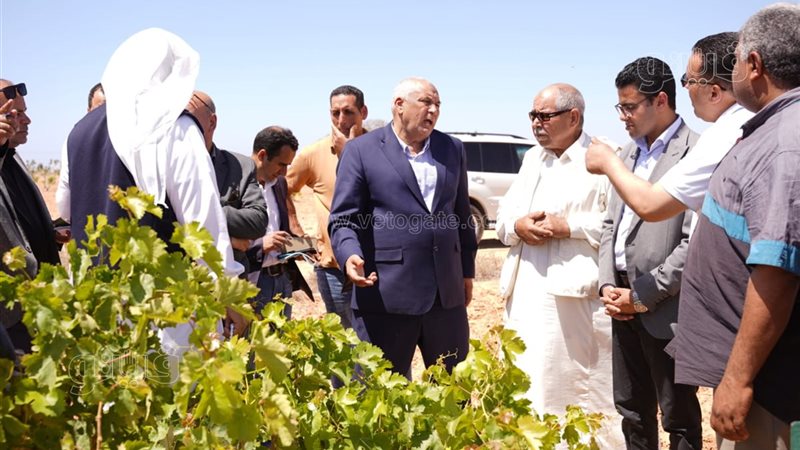 محافظ مطروح يتفقد