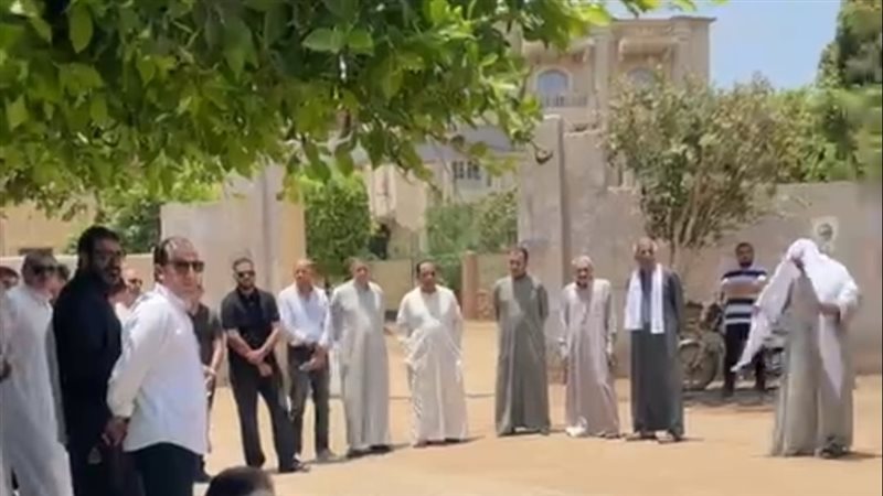 تشييع جثمان قاضي