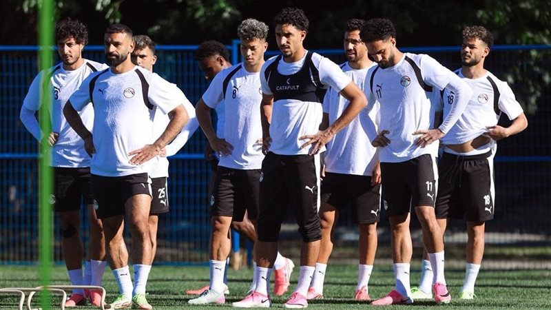 منتخب مصر يخوض تدريبه