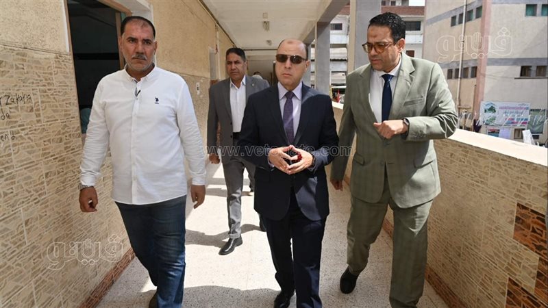محافظ الغربية يتفقد