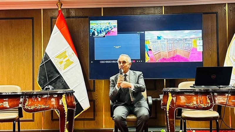 وزير العدل خلال اللقاء