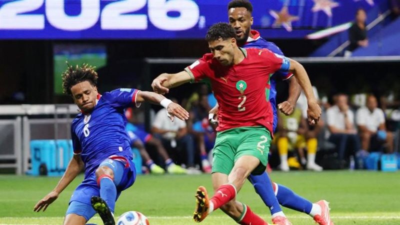 منتخب المغرب وهايتي،