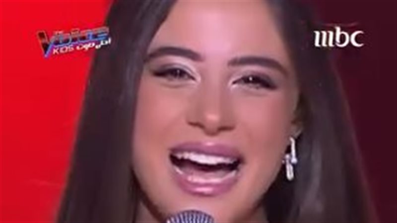 مذيعة ذا فويس كيدز،