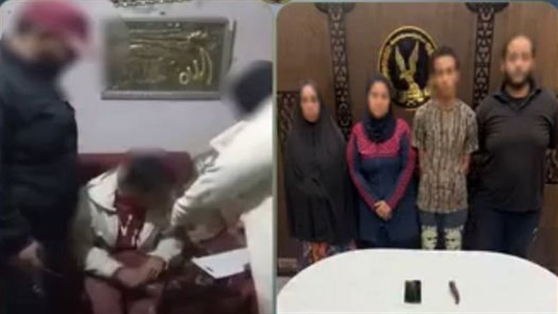 ضبط المتهمين بتهديد
