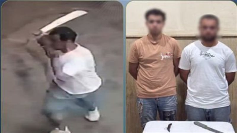 ضبط عاطلين بالتعدى