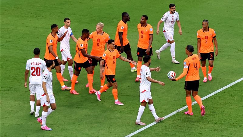 هولندا ضد تونس، فيتو