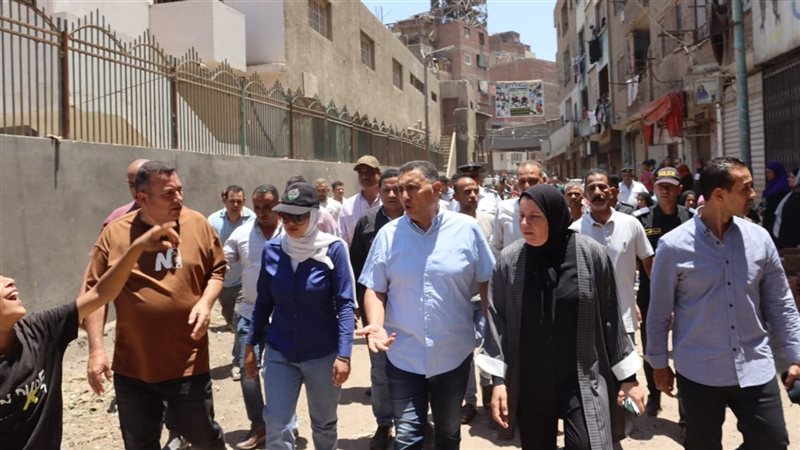 محافظ القليوببة خلال