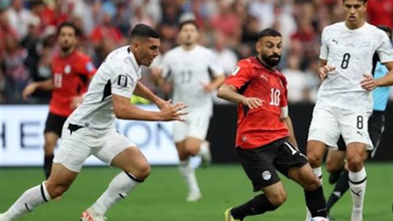 تعادل منتخب مصر مع