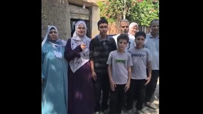 بائع فول وطعمية، عبد الرحمن إسلام أول الشهادة الإعدادية بالقليوبية بـ280 درجة (فيديو)  