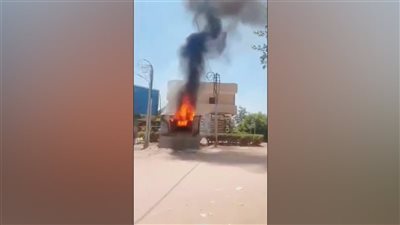 حريق يلتهم محول كهرباء داخل كشك بقرية نجريج في الغربية (فيديو)  
