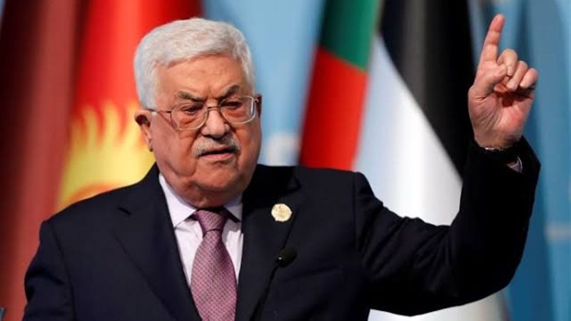 الرئيس الفلسطينى،