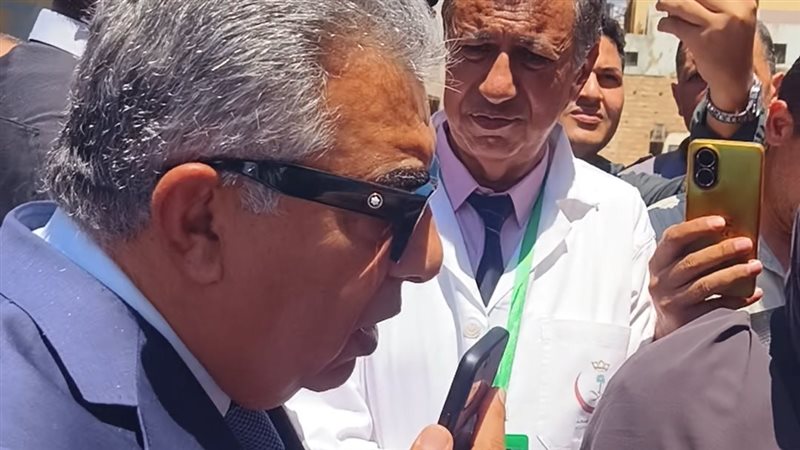 محافظ الدقهلية يجري