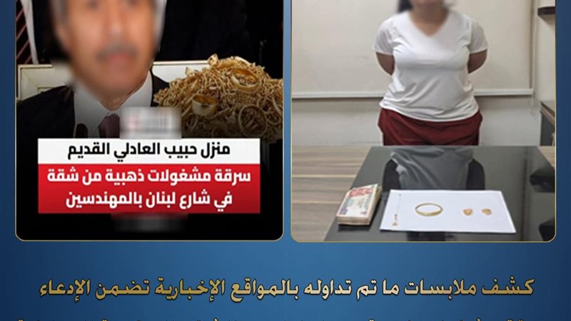 حقيقة سرقة شقة وزير