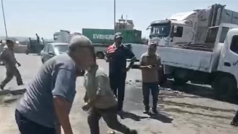 التعدي علي حملة الإزالة