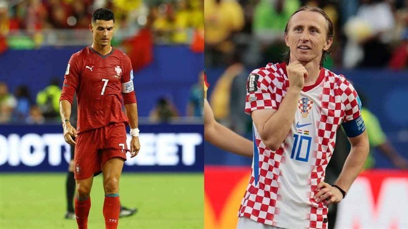 رونالدو ولوكا مودريتش