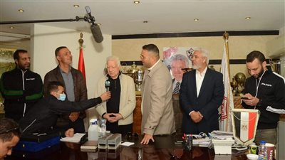مرتضى منصور يستقبل رود خولييت