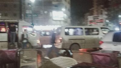 استمرار هطول الأمطار الغزيرة على محافظة الإسكندرية ليلا| صور