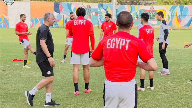 استعداد منتخب مصر