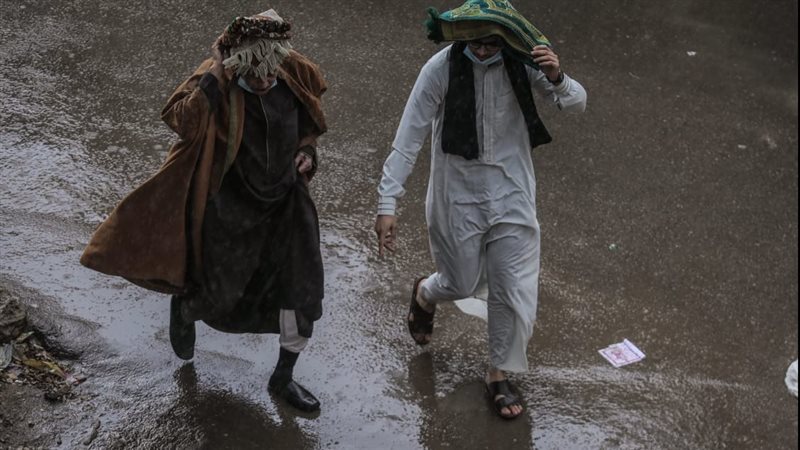 الأمطار بالمنوفية،
