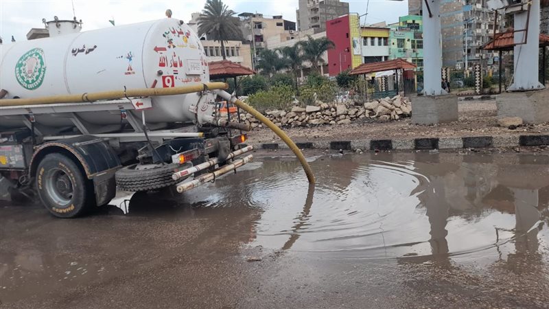 كسح مياه الأمطار