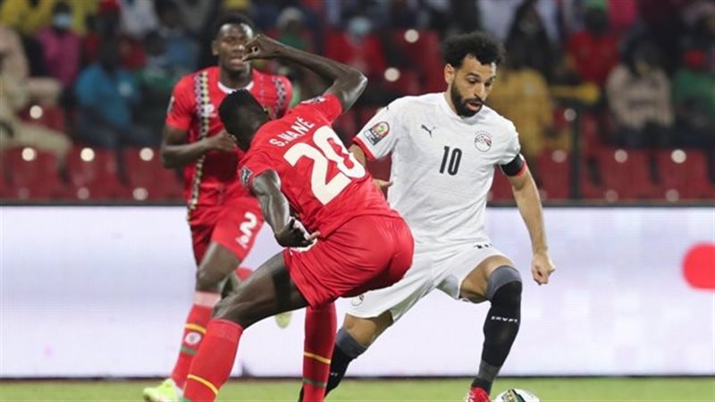 محمد صلاح في مباراة