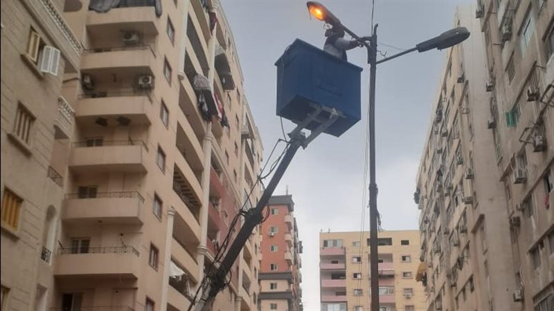 جانب من أعمال الصيانة