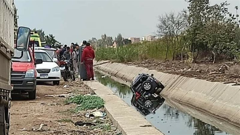 حادث انقلاب سيارة