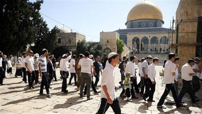 مستوطنون يقتحمون المسجد الأقصى تحت حراسة قوات الاحتلال