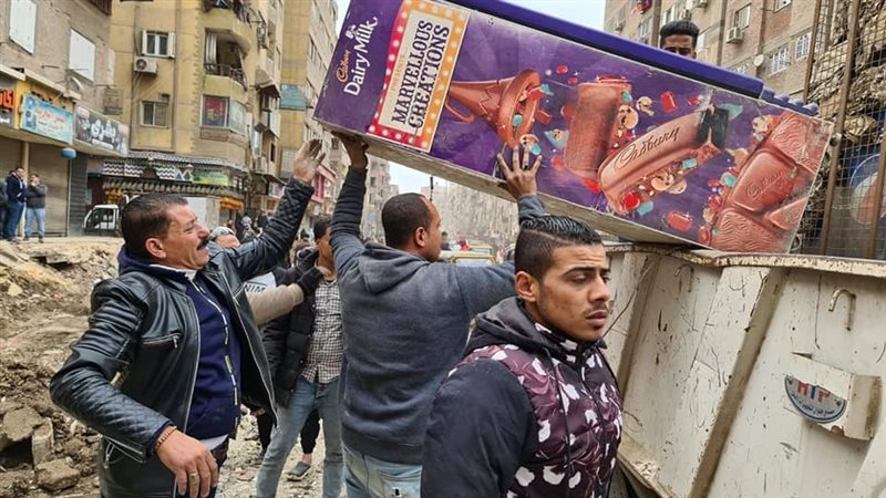 حملة إشغالات بالجيزة