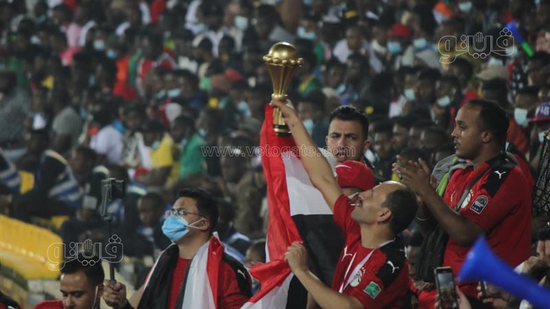  تشجيع المصريين للمنتخب