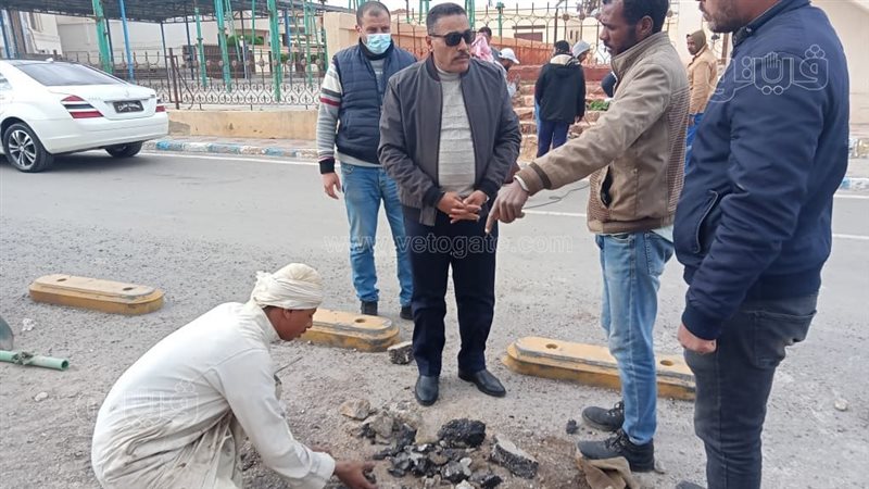 محافظ مطروح يتفقد