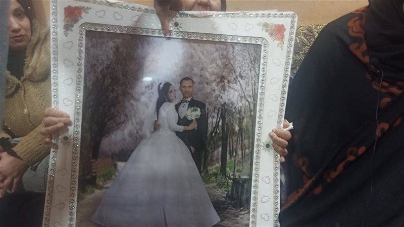 صورة الضحية مع جدته