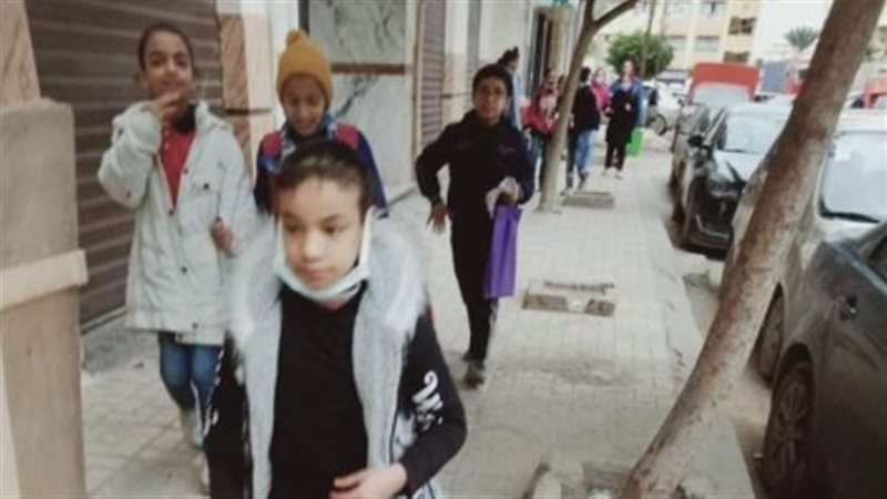  تلاميذ الصف الرابع