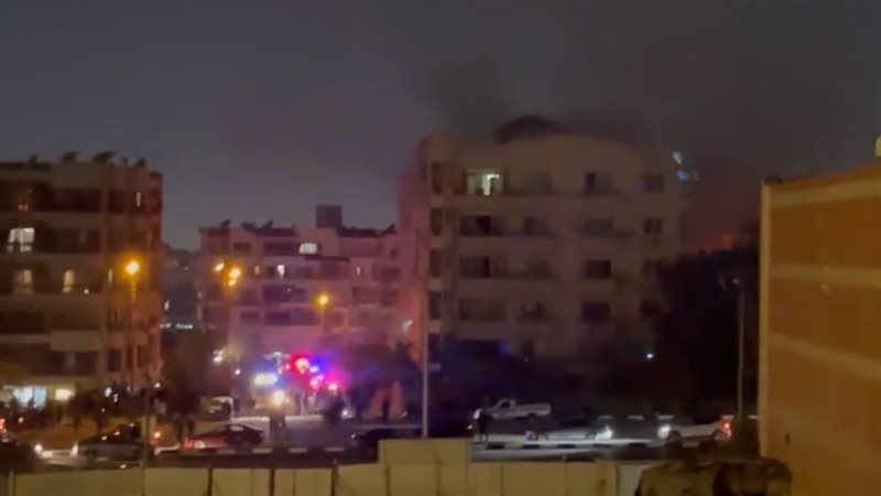 انفجار ماسورة غاز