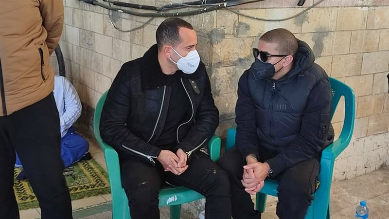 محمد زيدان خلال تشيع