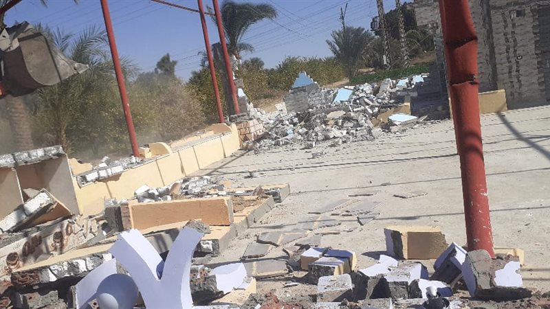 حملة إزالة بأسيوط