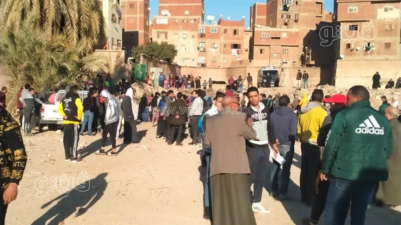 جانب من الحادث 