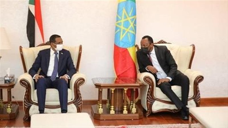 جانب من زيارة حميدتي
